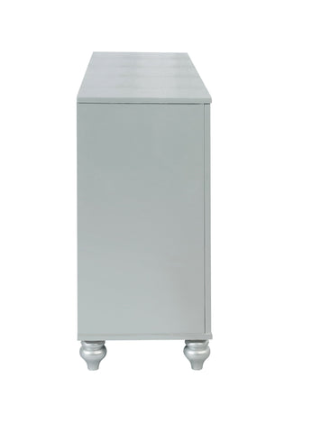 Coaster Gunnison 6-drawer Dresser Silver Metallic Model 223213