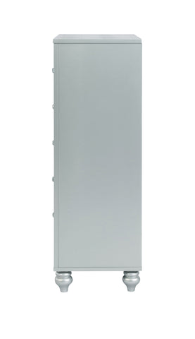 Coaster Gunnison 5-drawer Chest Silver Metallic Model 223215