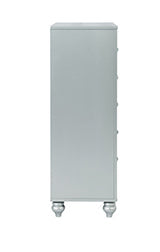 Coaster Gunnison 5-drawer Chest Silver Metallic Model 223215