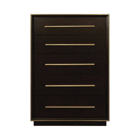 Coaster Durango 5-drawer Chest Smoked Peppercorn Model 223265