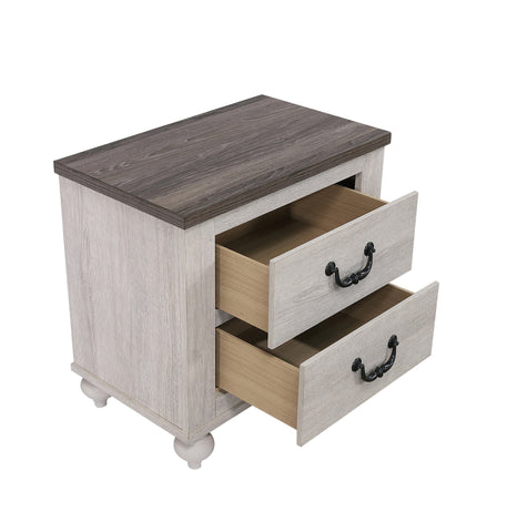 Coaster Stillwood 2-drawer Nightstand Vintage Linen Model 223282