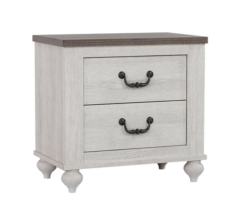 Coaster Stillwood 2-drawer Nightstand Vintage Linen Model 223282