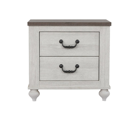 Coaster Stillwood 2-drawer Nightstand Vintage Linen Model 223282