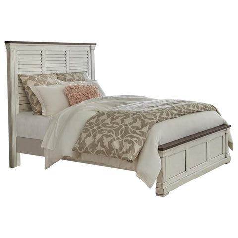 Coaster Hillcrest Eastern King Panel Bed White Model 223351KE