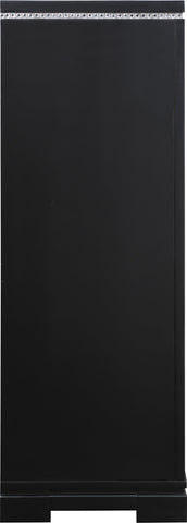 Coaster Eleanor Rectangular 5-drawer Chest Silver and Black Model 223365