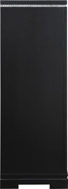 Coaster Eleanor Rectangular 5-drawer Chest Silver and Black Model 223365