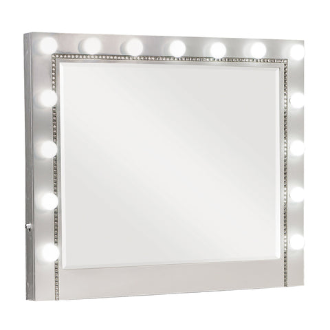 Coaster Eleanor Metallic Rectangular Mirror with Light Model 223464