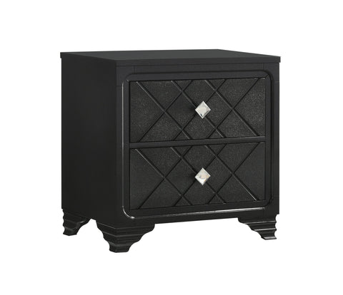 Coaster Penelope 2-drawer Nightstand Black Model 223572