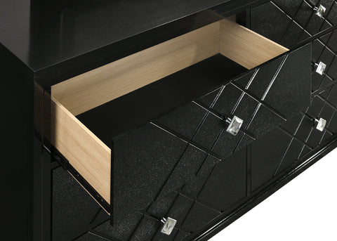 Coaster Penelope 6-drawer Dresser Black Model 223573