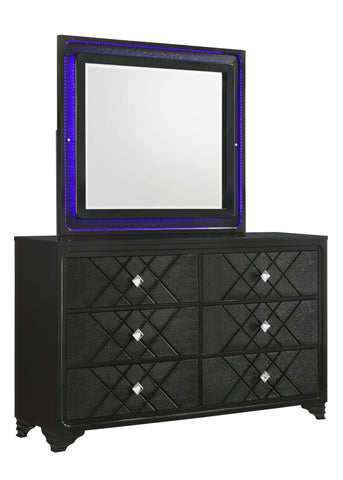 Coaster Penelope 6-drawer Dresser Black Model 223573