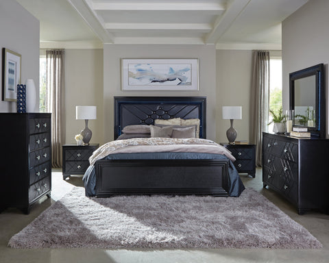 Coaster Penelope 6-drawer Dresser Black Model 223573