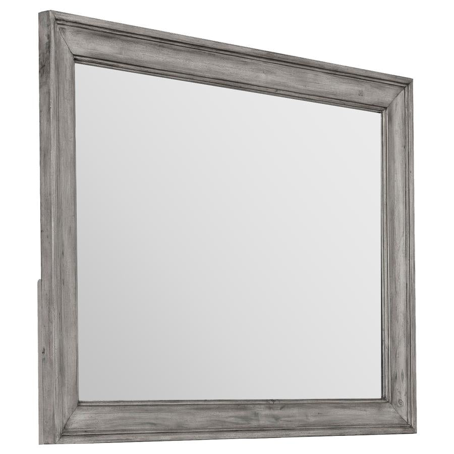 Coaster Avenue Rectangular Dresser Mirror Grey Model 224034