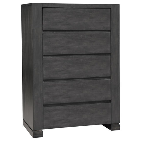 Coaster Lorenzo 5-drawer Chest Dark Grey Model 224265