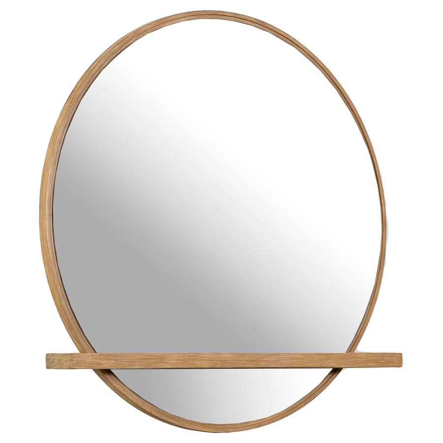 Coaster Arini Round Dresser Mirror Sand Wash Model 224304