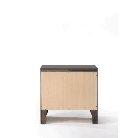 Ireland Gray Oak Nightstand Model 22704 By ACME Furniture