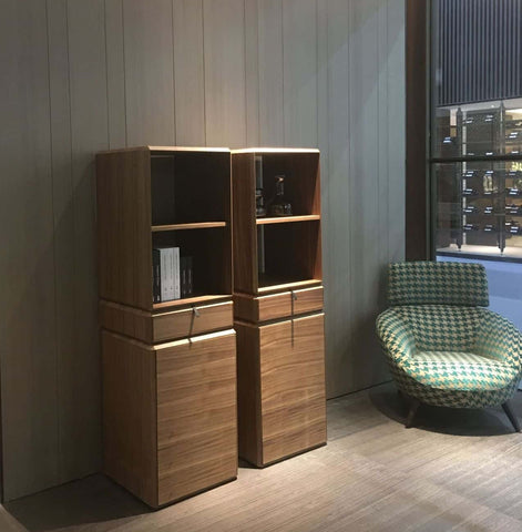 Modrest Maceo Modern Nightstand Drawer Box Model VGBB-DW150-WAL