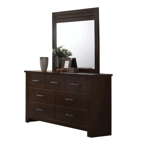 Panang Mahogany Mirror Model 23374 By ACME Furniture