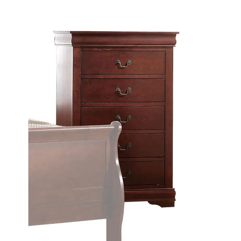 Louis Philippe Cherry Chest Model 23756 By ACME Furniture