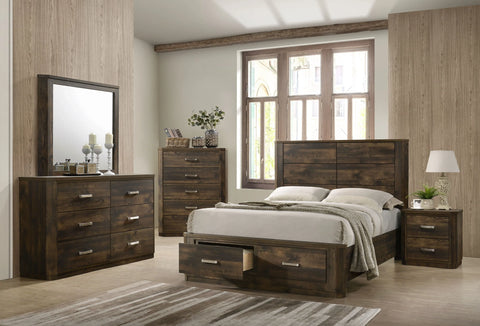 Elettra Rustic Walnut Chest Model 24856 By ACME Furniture