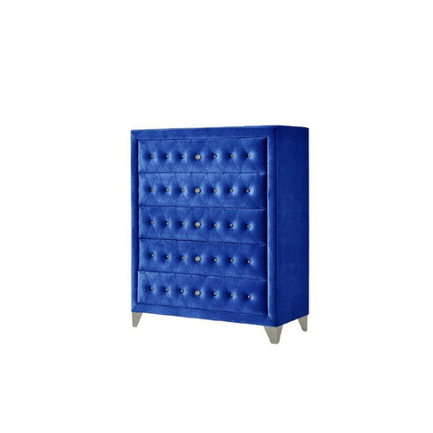 ACME Dante Blue Velvet Dante Chest Model 24226