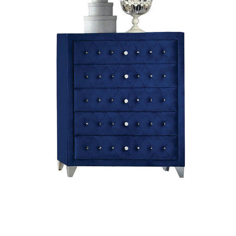 ACME Dante Blue Velvet Dante Chest Model 24226