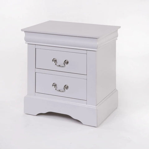 Louis Philippe III White Nightstand Model 24503 By ACME Furniture