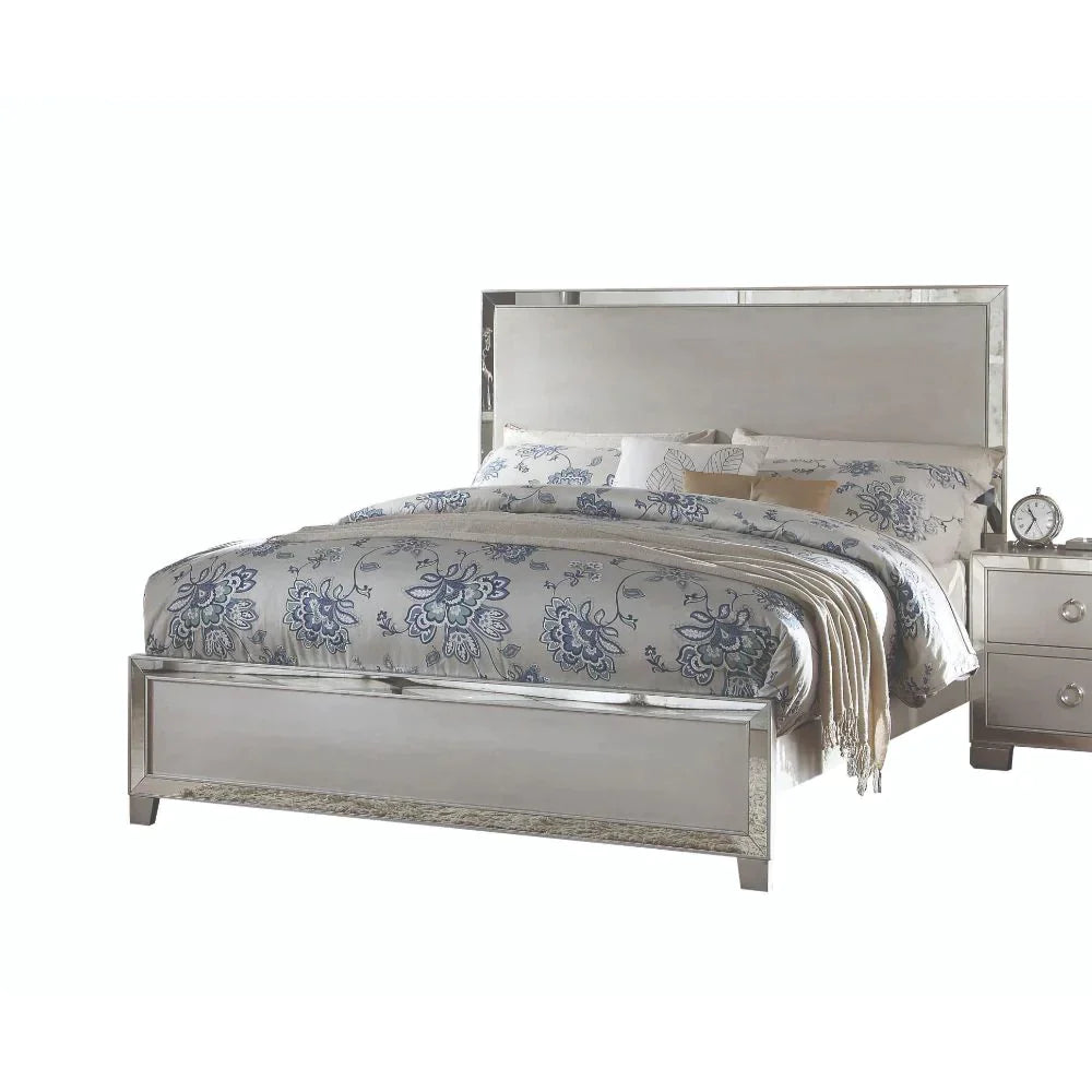 Voeville II Platinum Eastern King Bed Model 24837EK By ACME Furniture