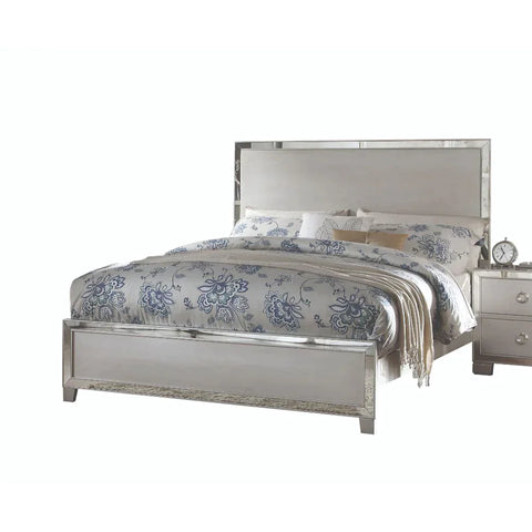 Voeville II Platinum Eastern King Bed Model 24837EK By ACME Furniture