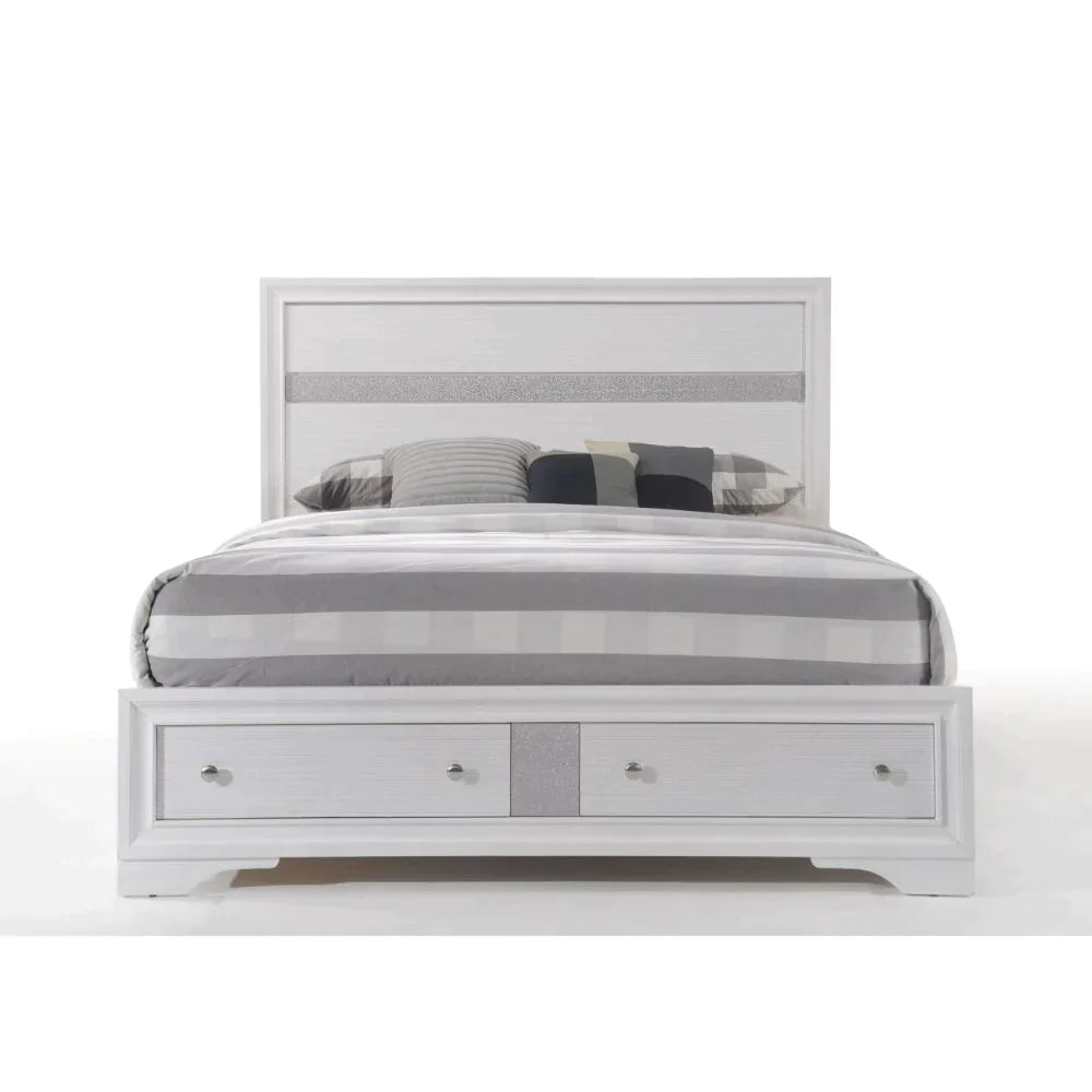 Naima White Queen Bed Model 25770Q By ACME Furniture