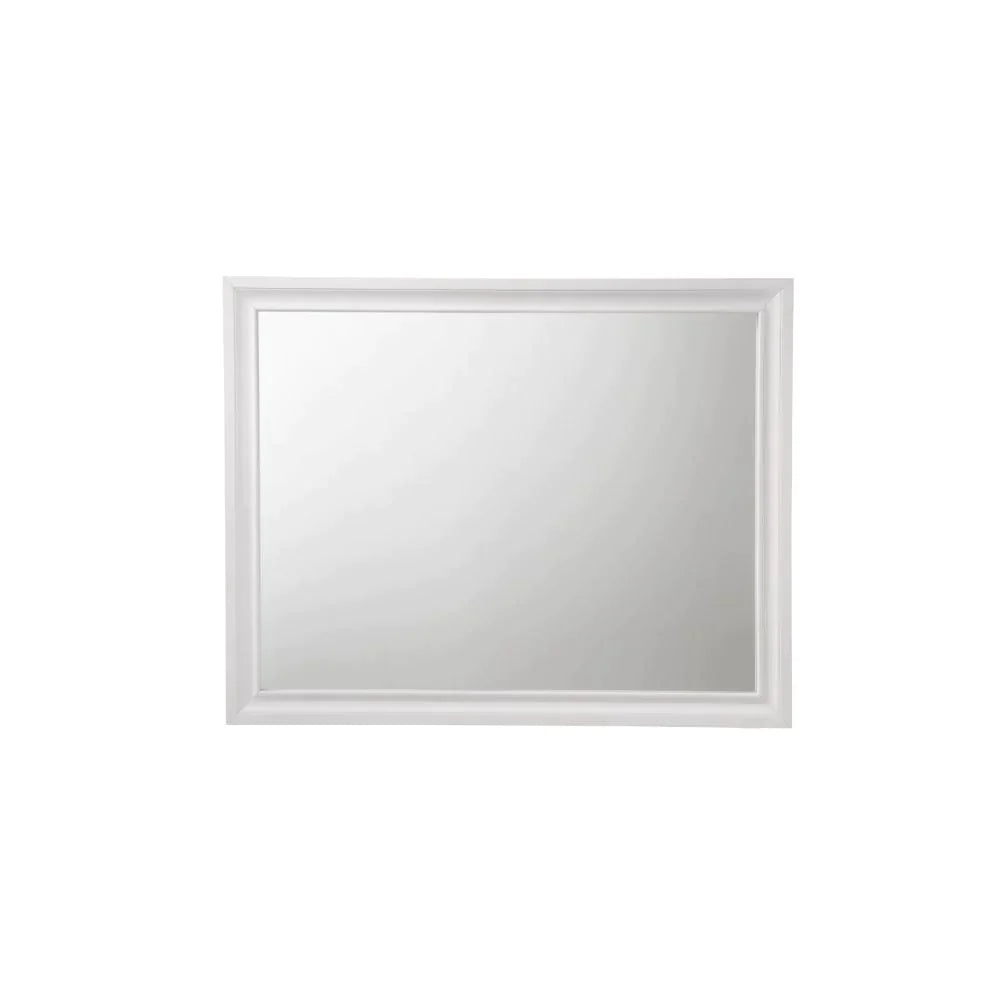 Naima White Mirror Model 25774 By ACME Furniture