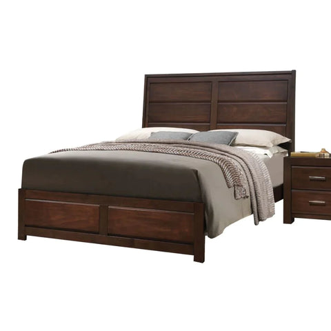 Oberreit Walnut Queen Bed Model 25790Q By ACME Furniture