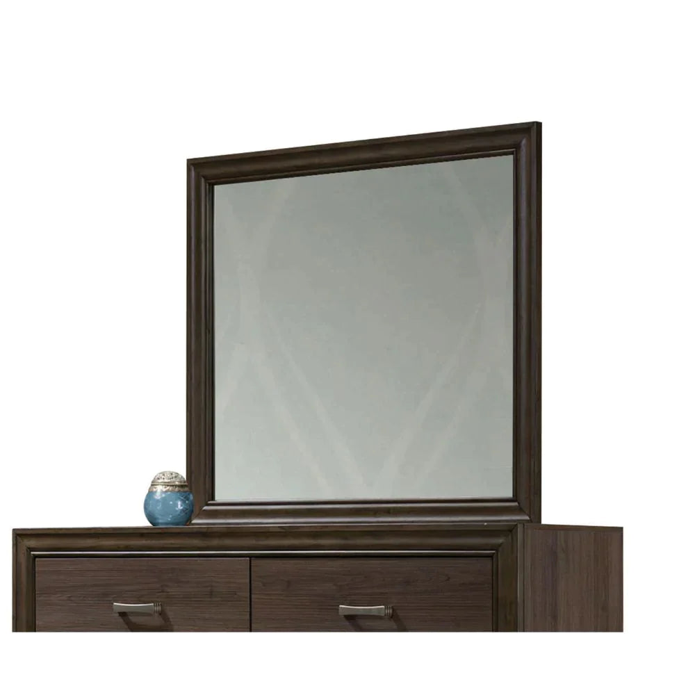 Cyrille Walnut Mirror Model 25854 By ACME Furniture