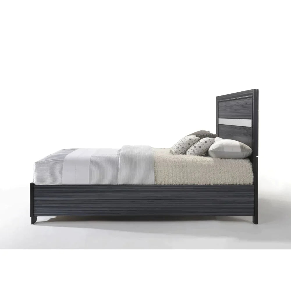 Naima Black Eastern King Bed Model 25897EK By ACME Furniture