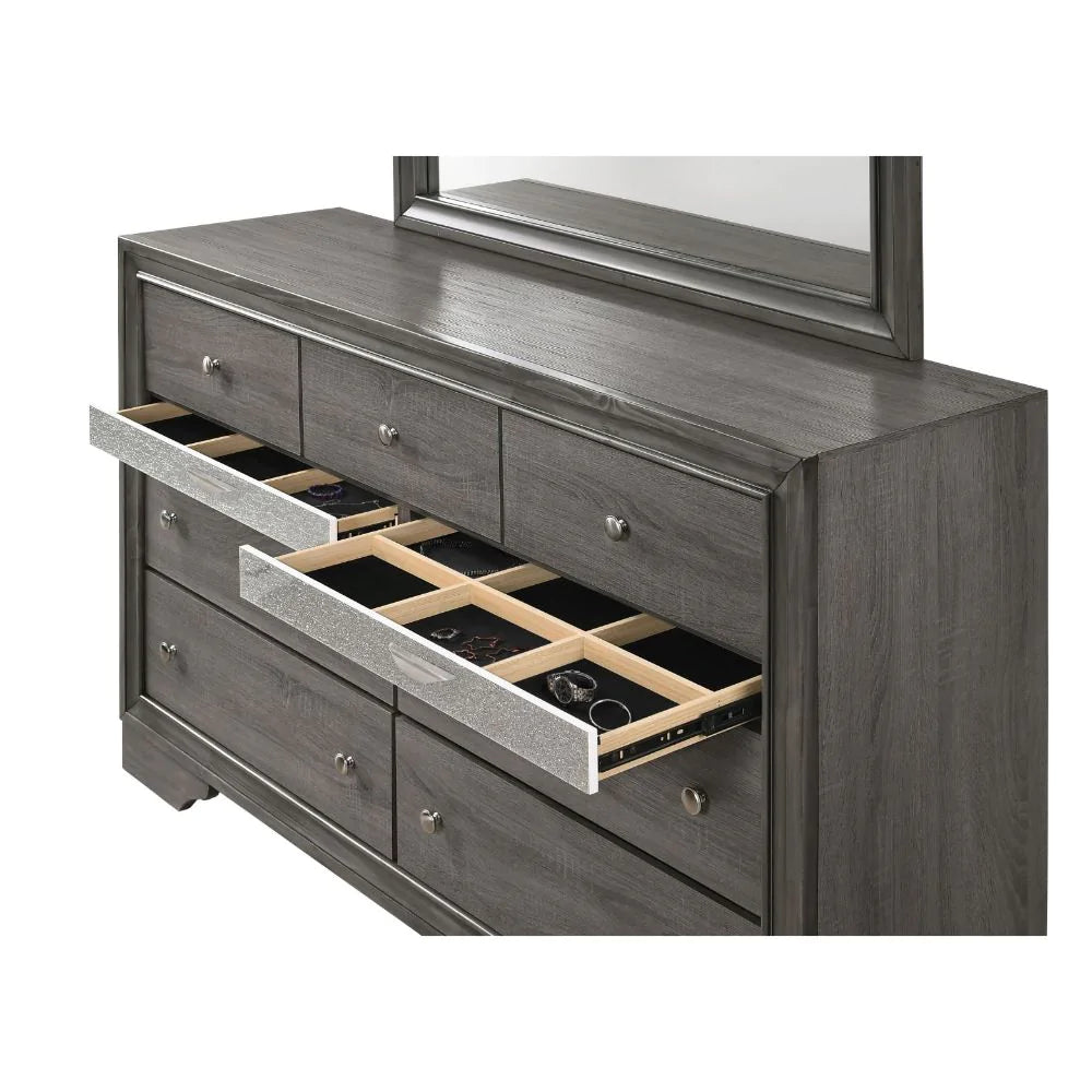 Naima Gray Dresser Model 25975 By ACME Furniture