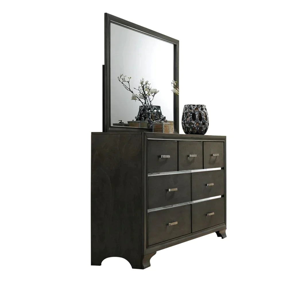 Carine II Gray Dresser Model 26265 By ACME Furniture