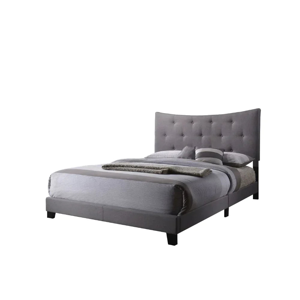 Venacha Gray Fabric Queen Bed Model 26360Q By ACME Furniture