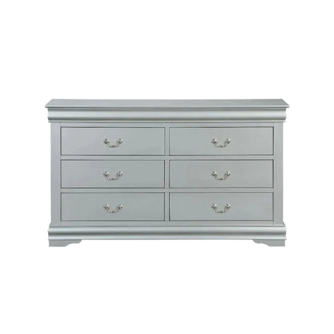 Louis Philippe III Platinum Dresser Model 26705 By ACME Furniture