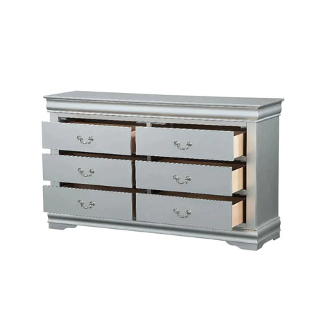 Louis Philippe III Platinum Dresser Model 26705 By ACME Furniture