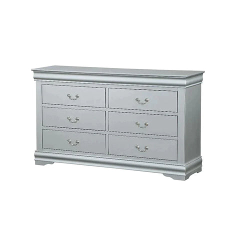 Louis Philippe III Platinum Dresser Model 26705 By ACME Furniture