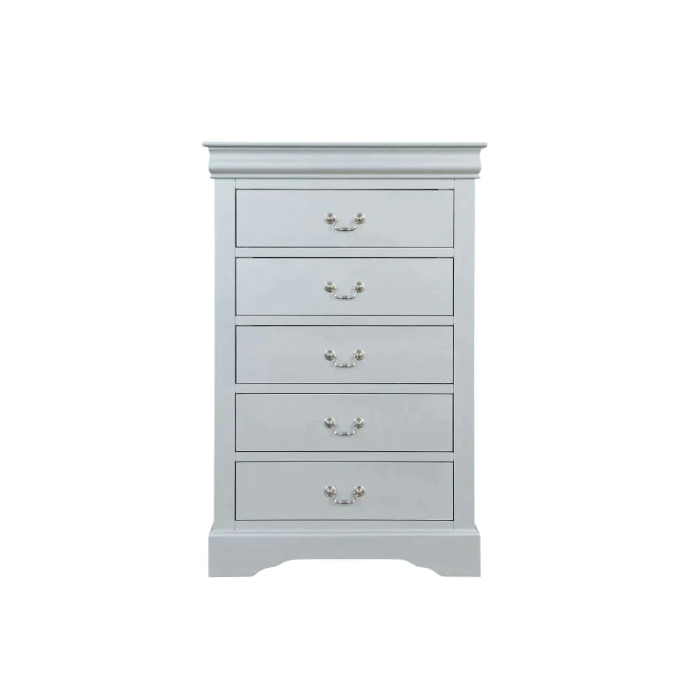 Louis Philippe Platinum Chest Model 26736 By ACME Furniture