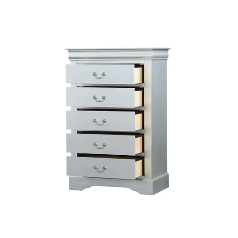 Louis Philippe Platinum Chest Model 26736 By ACME Furniture