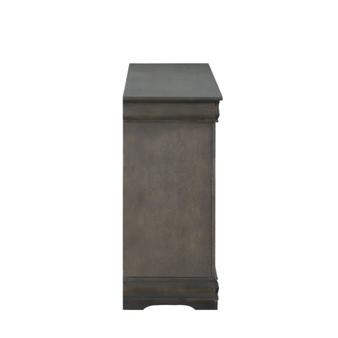 Louis Philippe Dark Gray Dresser Model 26795 By ACME Furniture