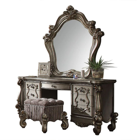 Versailles Antique Platinum Mirror Model 26844 By ACME Furniture