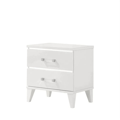 Chelsie White Finish Nightstand Model 27393 By ACME Furniture