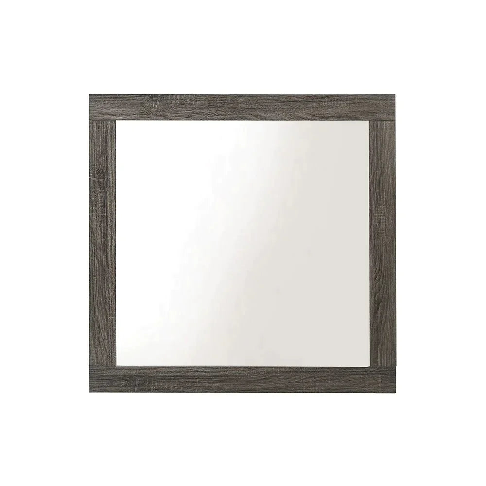 Avantika Rustic Gray Oak Mirror Model 27674 By ACME Furniture