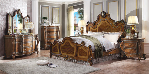 ACME Picardy Honey Oak Finish Picardy Dresser Model 27845