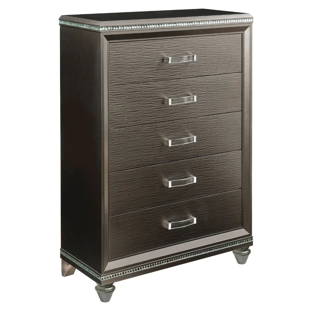 Sadie Dark Champagne Chest Model 27946 By ACME Furniture