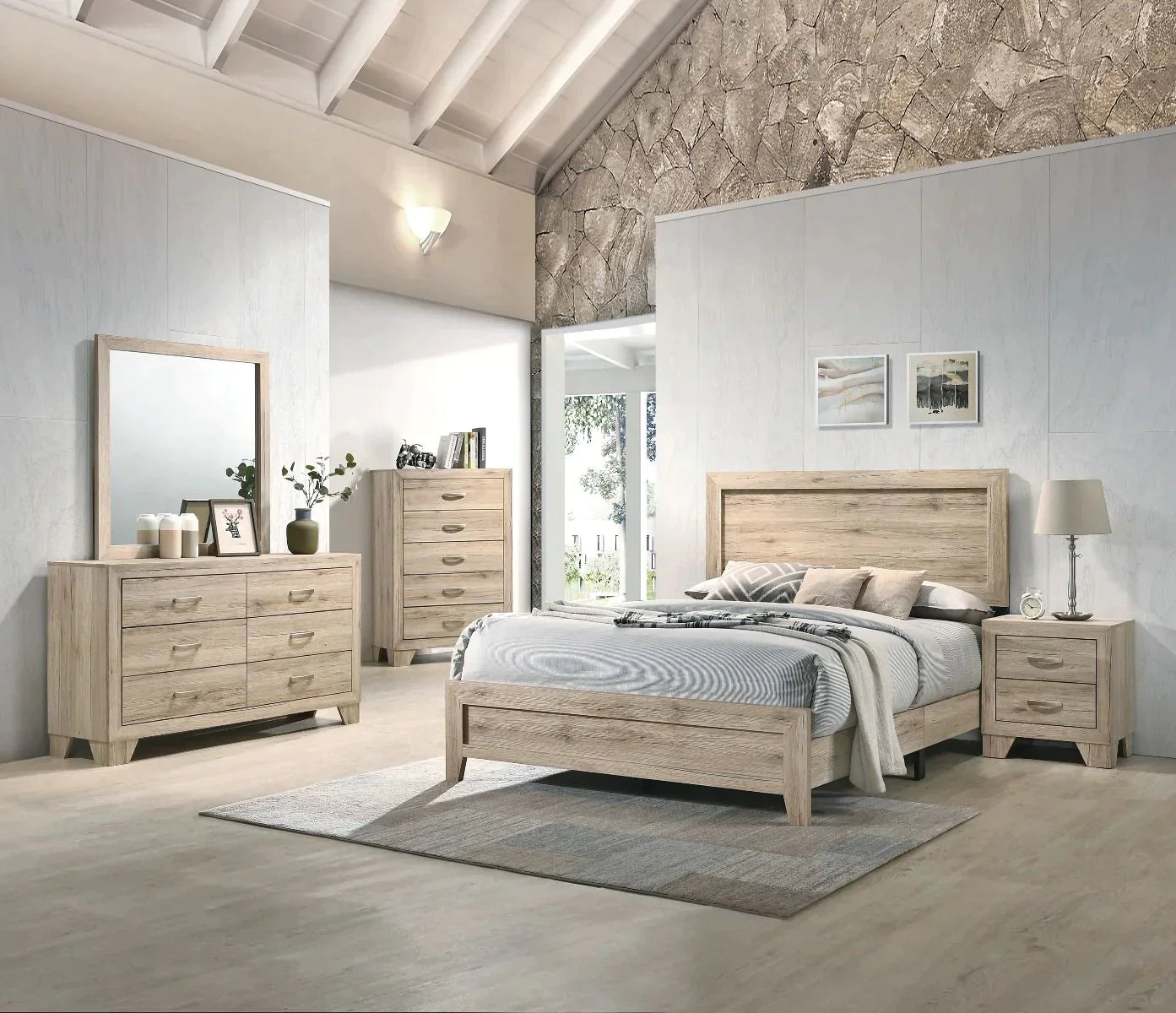 Miquell Natural Dresser Model 28045 By ACME Furniture