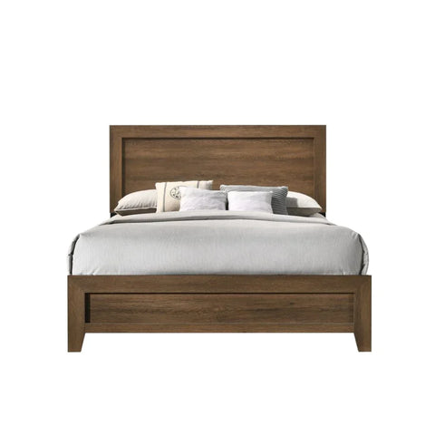 Miquell Oak Eastern King Bed Model 28047EK By ACME Furniture