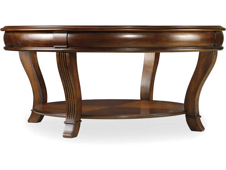 Hooker Furniture Living Room Brookhaven Round Cocktail Table